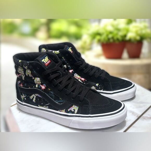 Vans x Disney Toy Story Sk8 Hi Buzz Lightyear Sneakers Limited Edition Size 6 Me - Picture 15 of 16